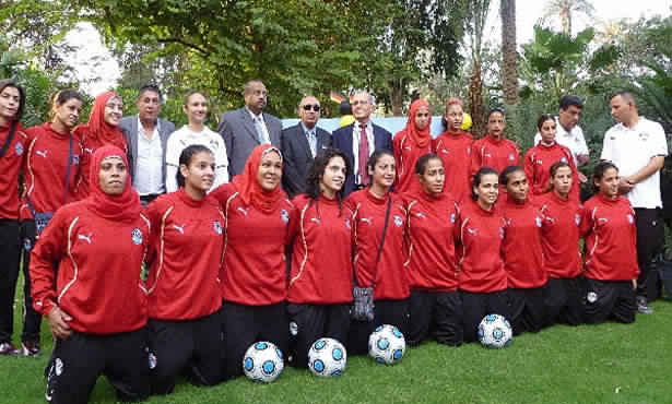 في لقاء ودي : المنتخب المصري النسائى يفوز على نظيره الكيني