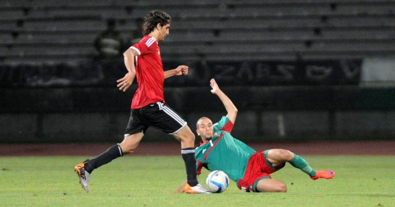 بالصور : تصفيات الشان 2016 مباراة المغرب – ليبيا ( 3-0)