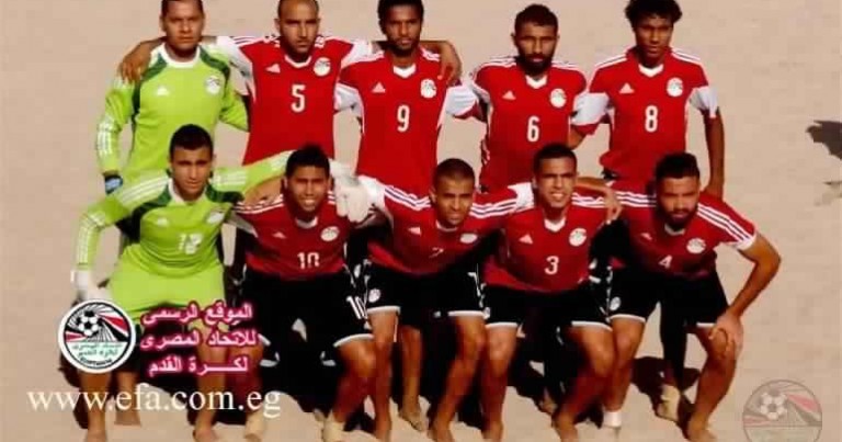 بالصور : المنتخب المصري للكرة الشاطئية في نهائى دورة شرم الشيخ