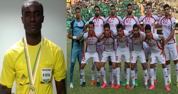 الايفواري سينكو حكما للقاء المنتخب الاولمبي التونسي ونظيره السنغالي