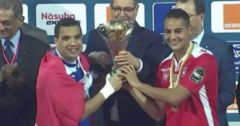 صور تتويج النجم الساحلي بكأس الإتحاد الإفريقي لكرة القدم