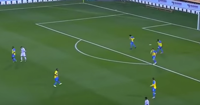 بالفيديو : هدف المغربي عبدالرزاق حمد الله في مرمى الغرافة
