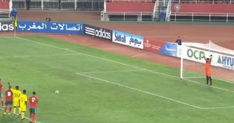 ثنائية المغرب في شباك ساوتومي بتصفيات الكان