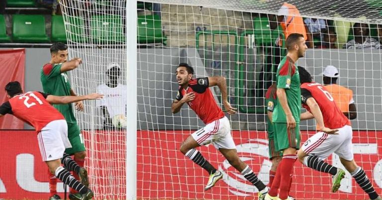 المصري محمد كهربا رجلا لمباراة المغرب و مصر
