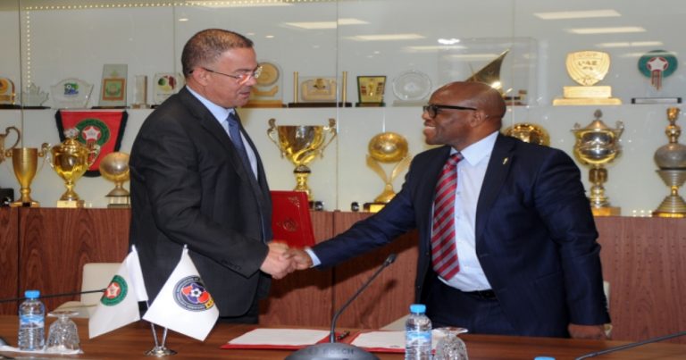اتفاقية شراكة بين الجامعة الملكية المغربية و اتحاد سوازيلاند لكرة القدم