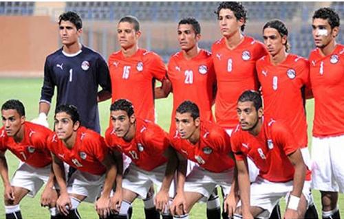 المنتخب المصري للاواسط في تربص من 23 جانفي الى غرة فيفري استعدادا لتصفيات الكان