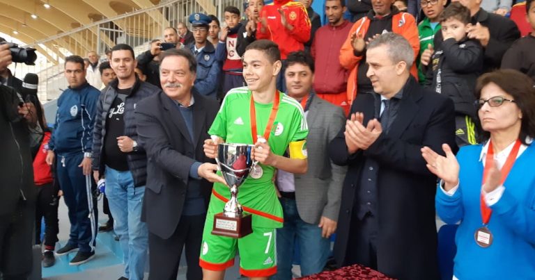 منتخب المغرب يتوج بكأس دورة اتحاد شمال افريقيا تحت ١٥ عاما