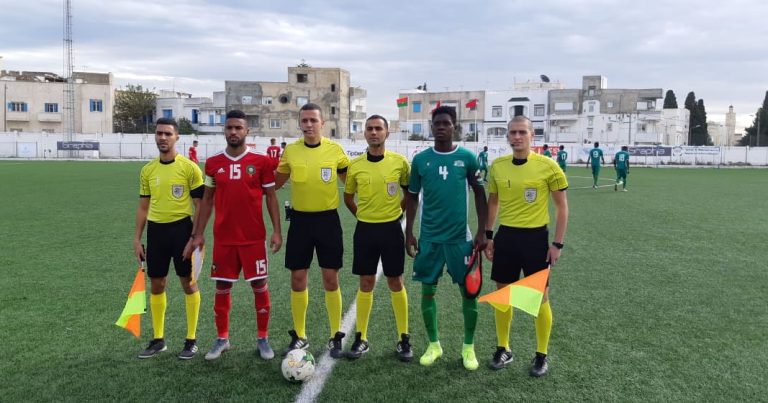 صور مباراة المنتخب المغربي ونظيره البوركينى بدورة اتحاد شمال افريقيا تحت 20 عاما