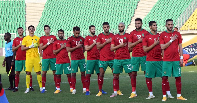 الجولة الرابعة من تصفيات كاس افريقيا للامم الكامرون 2021 : فوز هام لاسود الاطلس على افريقيا الوسطى