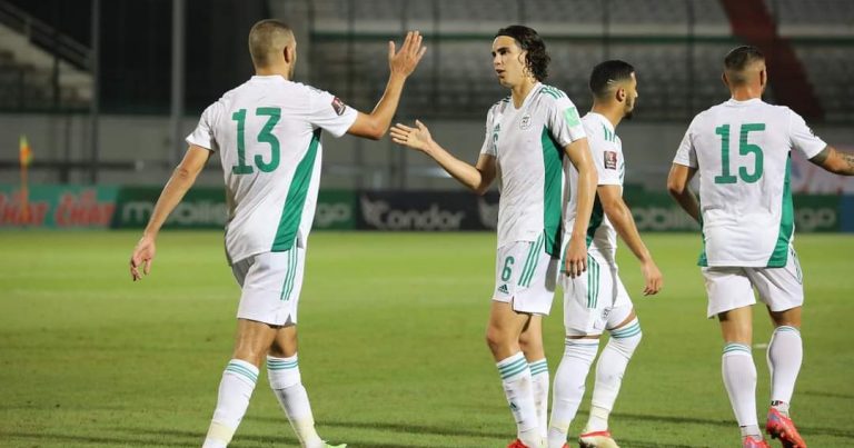 تصفيات مونديال قطر 2022: منتخب محاربو الصحراء يمطر شباك دجيبوتي بثمانية اهداف كاملة