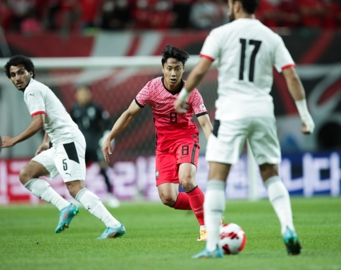 المنتخب المصري ينهزم وديا ضد نظيره الكوري برباعية