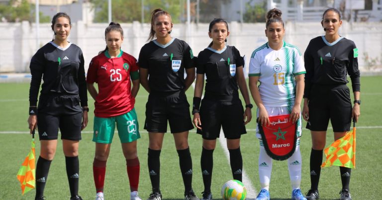 الجولة الأولى لدورة إتحاد شمال إفريقيا لمنتخبات كرة القدم النسائية تحت 20 سنة : المنتخب المغربي يتعادل مع نظيره الجزائري 1/1
