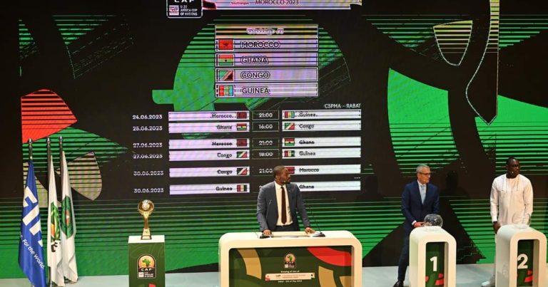 المغرب في المجموعة الأولى ومصر في المجموعة الثانية في نهائيات أمم إفريقيا لمنتخبات اقل من 23 سنة