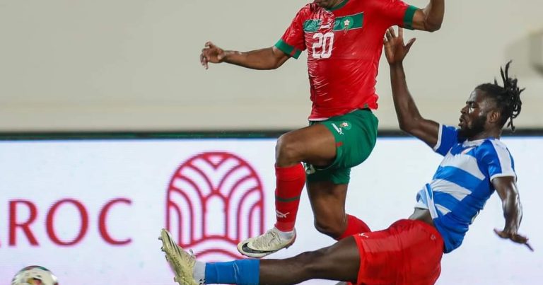 المنتخب المغربي يفوز على ليبيريا بثلاثية