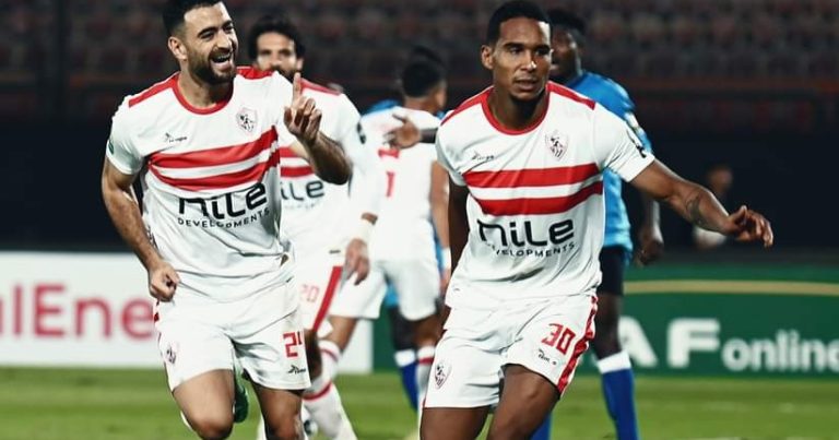 الزمالك المصري يفوز برباعية