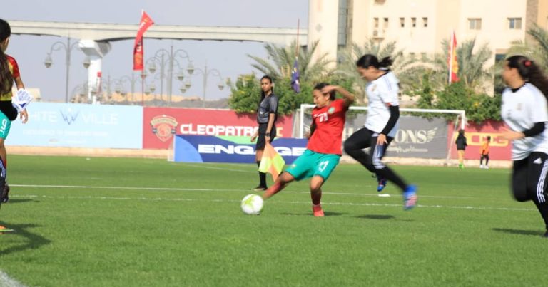 فتيات المغرب يتوجن ببطولة المدارس الإفريقية لمنطقة اتحاد شمال شمال افريقيا لكرة القدم “يوناف”