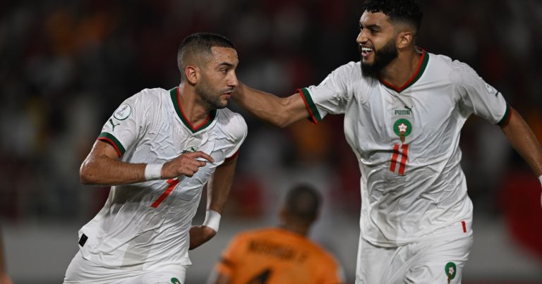 المنتخب المغربي يواجه منتخب جنوب إفريقيا في ثمن النهائي ومصر ضد الكونغو الديمقراطية