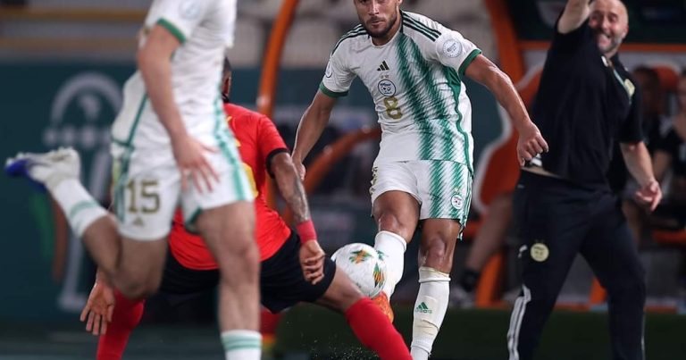 المنتخب الجزائري يتعادل ضد نظيره الأنغولي