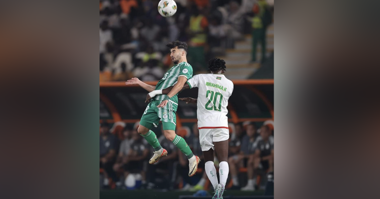 <strong>المنتخب الجزائري ينهزم ضد موريتانيا ويغادر </strong>