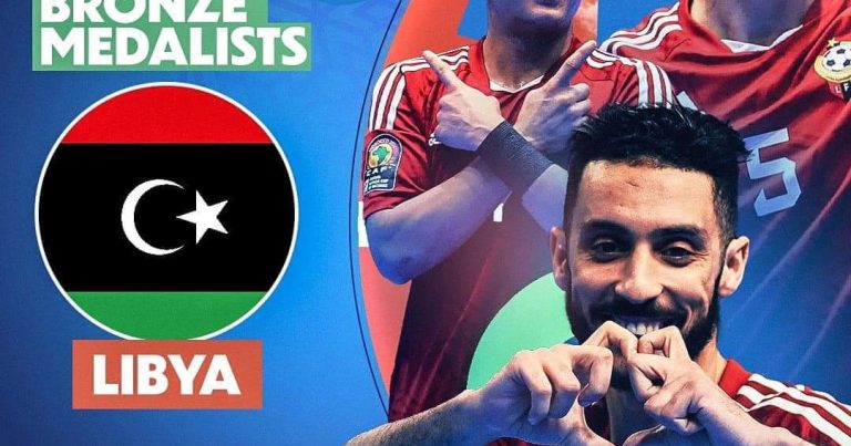 <strong>المنتخب الليبي لكرة القدم داخل القاعة يترشح لنهائيات المونديال </strong>