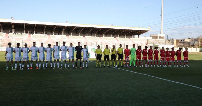 دورة اتحاد شمال افريقيا لمنتخبات مواليد 2007-2008 – المنتخب التونسي يفتك التعادل من نظيره الجزائري 1-1