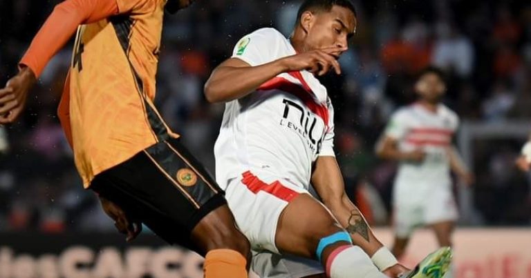 <strong>نهضة بركان المغربي يتقدم على الزمالك المصري في ذهاب نهائي كأس ” الكاف” </strong>