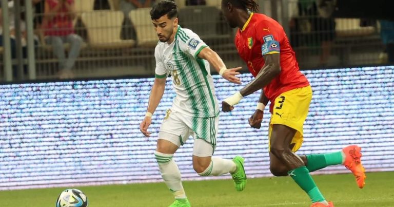 <strong>عثرة مفاجئة للمنتخب الجزائري ضد نظيره الغيني</strong>