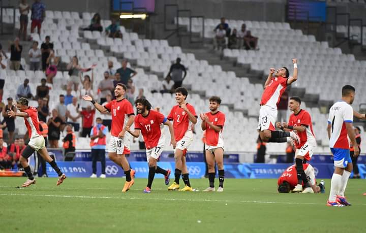المنتخب الأولمبي المصري إلى نصف نهائي الألعاب الأولمبية باريس 2024.