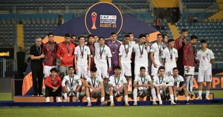 <strong>المنتخب المغربي تحت 20 سنة يحرز المرتبة الثانية في نهائيات أمم إفريقيا </strong>