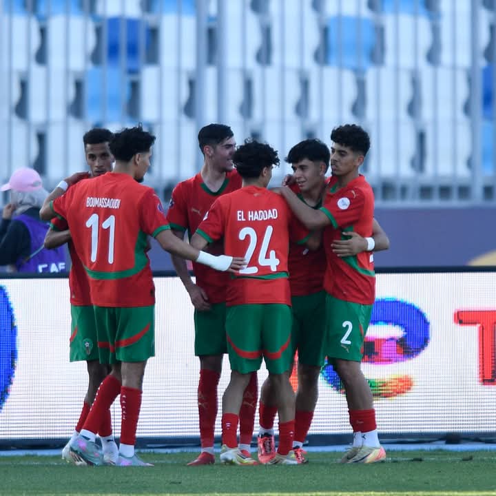 المنتخب المغربي لاقل من 20 سنة يتأهل لربع نهائي كأس إفريقيا للأمم