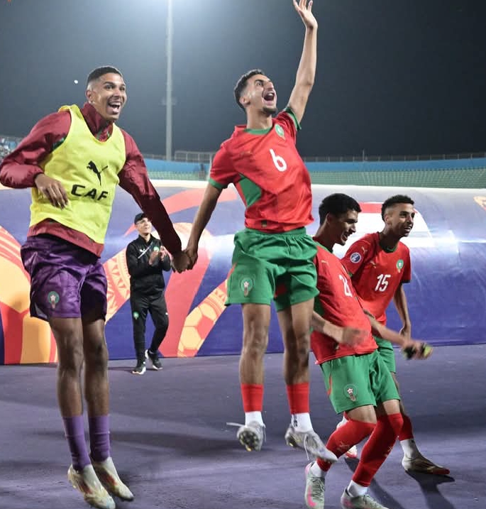 المنتخب المغربي لأقل من 20 سنة يتأهل لنهائي كأس إفريقيا للأمم