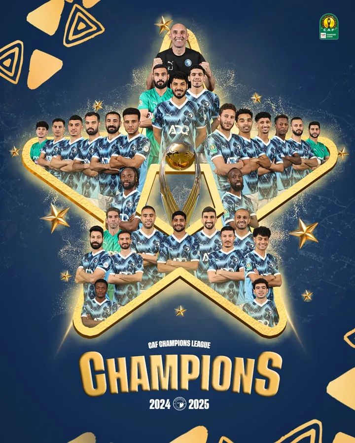 <strong>بيراميدز المصري بطلا لدوري أبطال إفريقيا لأول مرة في تاريخه</strong>
