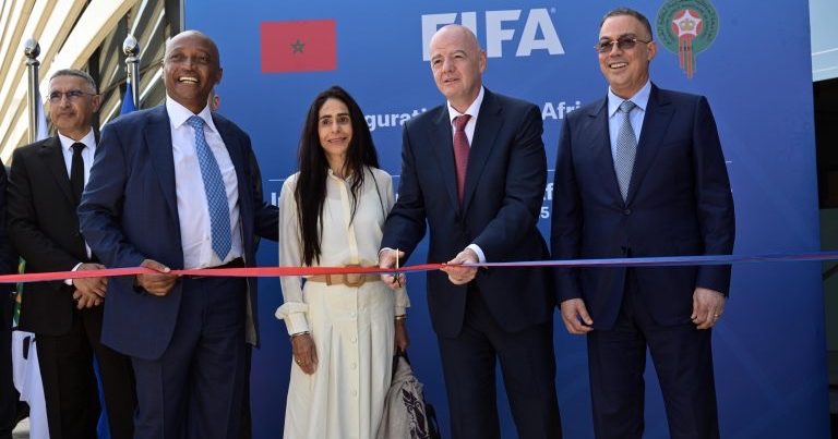 <strong>تدشين المقر الإقليمي للإتحاد الدولي لكرة القدم في المغرب</strong>