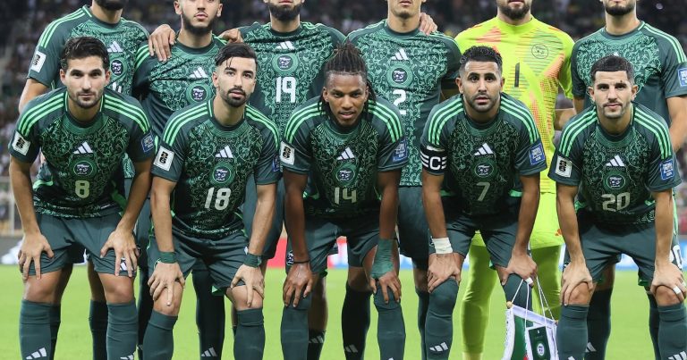 <strong>المنتخب الجزائري يفوز على بوتسوانا بثلاثية</strong>