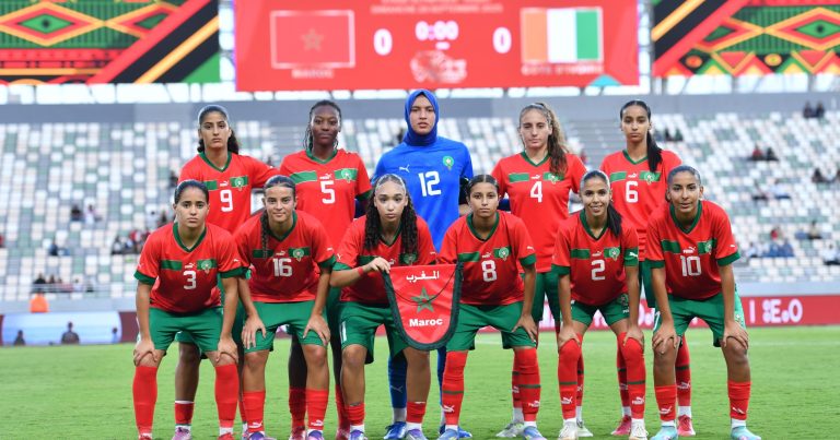 المنتخب النسائي المغربي تحت 20 عاما يتعادل ضد نظيره الإيفواري