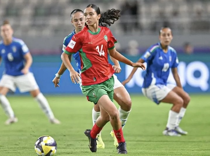 المنتخب النسوي الإيطالي تحت 17 عاما يفوز على نظيره المغربي