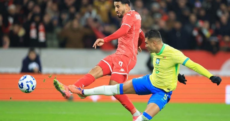 المنتخب التونسي يتعادل وديا ضد نظيره البرازيلي