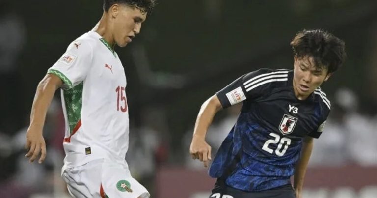 المنتخب الياباني تحت 17 عاما يفوز على نظيره المغربي في مونديال قطر 