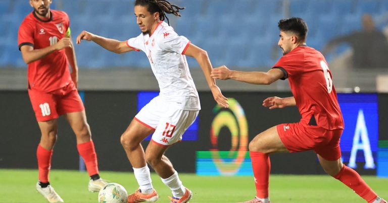 المنتخب التونسي يفوز وديا على نظيره الأردني