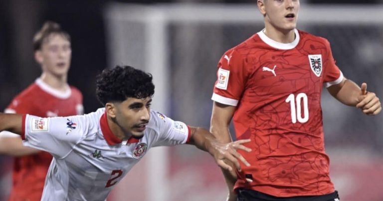منتخب النمسا تحت 17 عاما يفوز على المنتخب التونسي ويتأهل