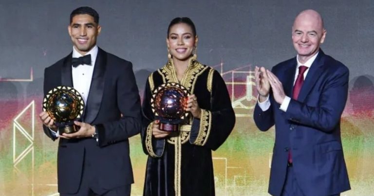 أشرف حكيمي وغزلان الشباك وبيراميدز المصري من بين المتوجين بجوائز “الكاف” 2025