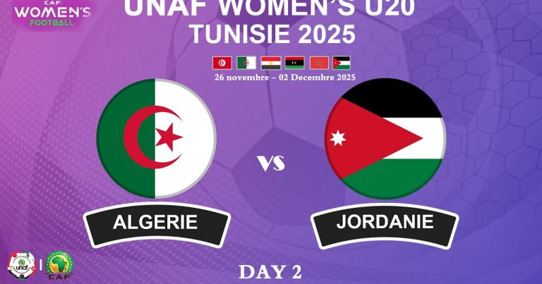 مشاهدة البث الحي لمباراة  الجزائر و الأردن 