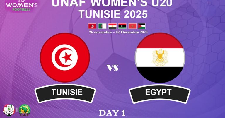 مشاهدة البث الحي لمباراة  تونس و مصر 