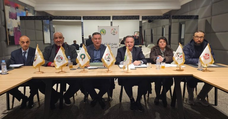 اجتماع اللجنة المالية لاتحاد شمال افريقيا لكرة القدم بتاريخ 8 جانفي 2026