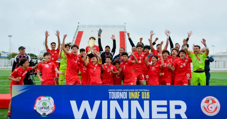 دورة إتحاد شمال إفريقيا لكرة القدم لمنتخبات تحت 16 عاما : تونس تتوج باللقب بالعلامة الكاملة والجزائر تحسم المركز الثاني