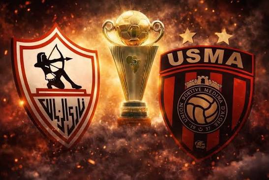 الزمالك المصري يلاقي إتحاد العاصمة الجزائري في نهائي كأس الكونفدرالية