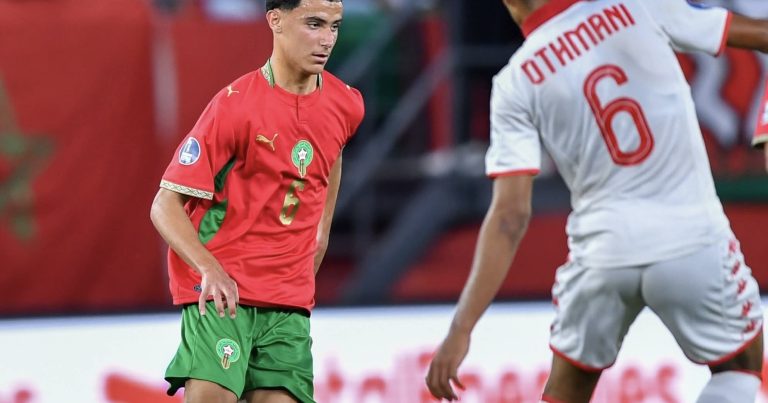 المنتخب المغربي يتعادل مع نظيره التونسي في نهائيات امم افريقيا تحت 17 عاما&nbsp;