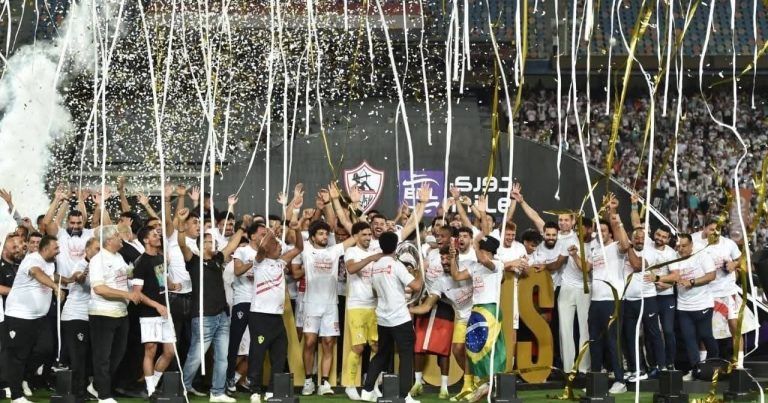 الزمالك بطلا للدوري المصري للمرة 15 في تاريخه