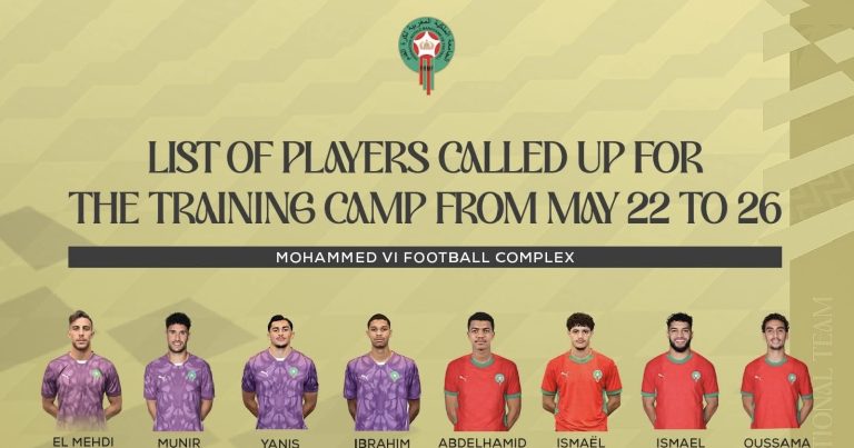القائمة الأولية للمنتخب المغربي إستعدادا لمونديال 2026